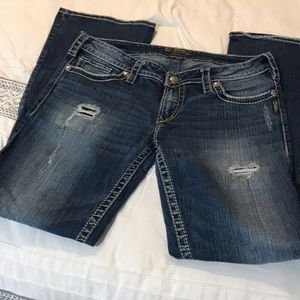 Silver: Pioneer jeans W34/L33
